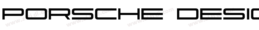 Porsche Design字体转换